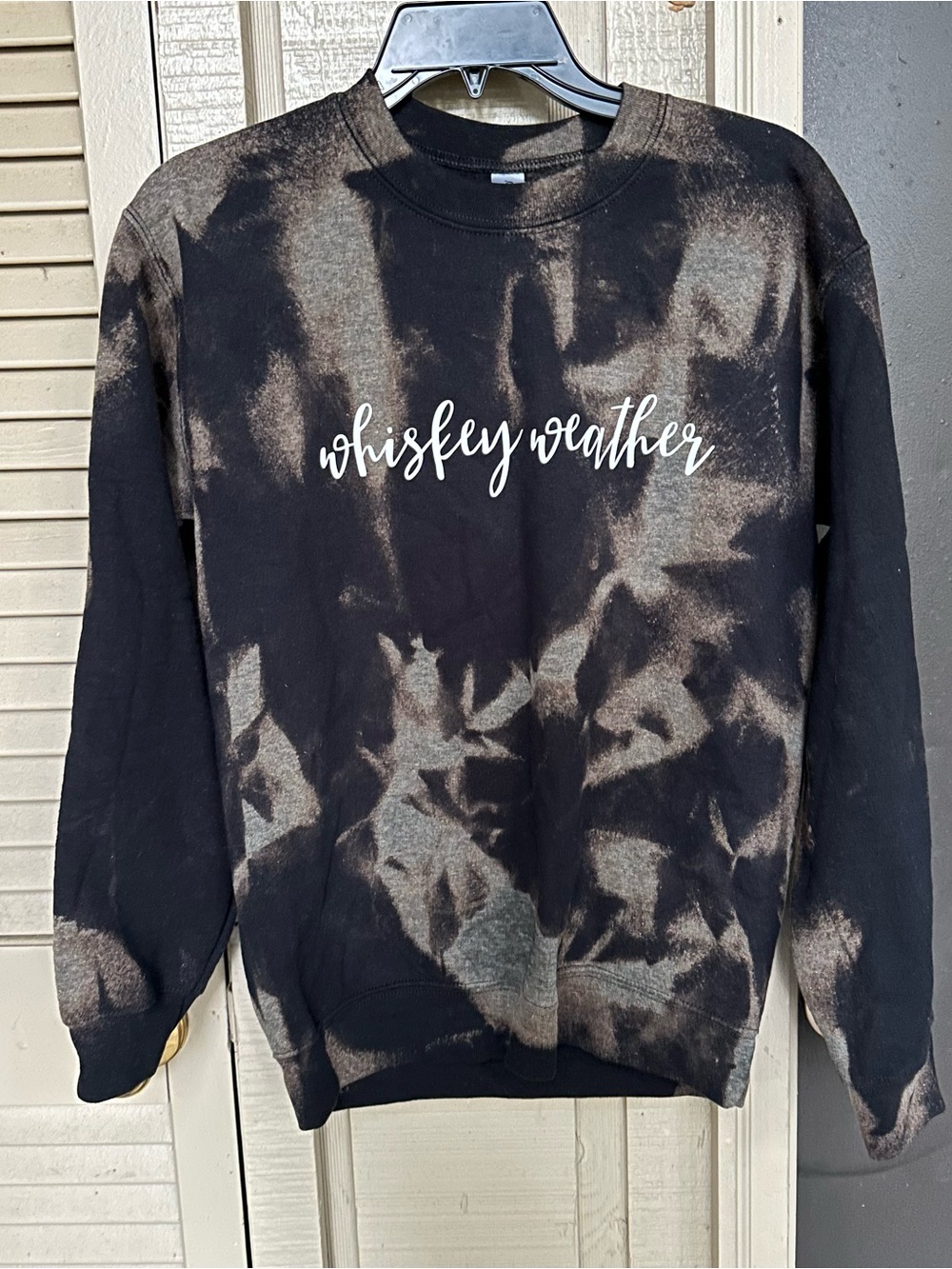 Boutique Sweatshirt Size Small “Whiskey Weather”